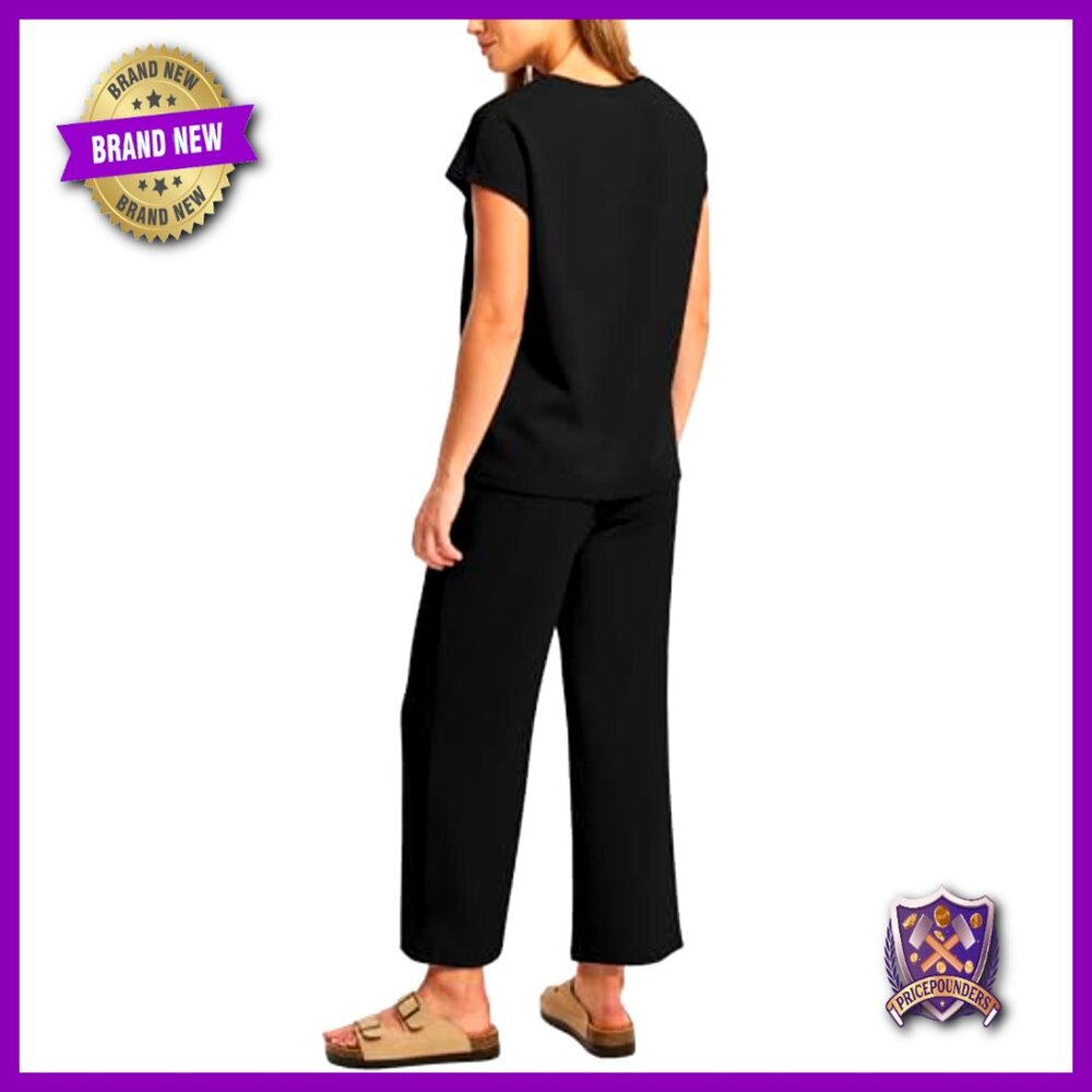 Large Polyester Blend Two Piece Set Cap Sleeve To… - image 5